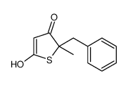 2-benzyl-5-hydroxy-2-methylthiophen-3-one结构式