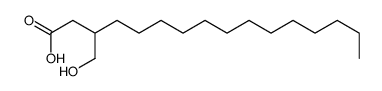 3-(hydroxymethyl)hexadecanoic acid结构式