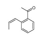 Ethanone, 1-[2-(1-propenyl)phenyl]-, (Z)- (9CI)结构式