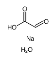 乙醛酸钠 一水合物结构式