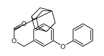 (3-phenoxyphenyl)methyl adamantane-1-carboxylate结构式