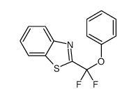 2-(二氟(苯氧基)甲基)苯并[d]噻唑结构式