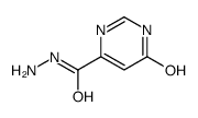 6-氧代-1,6-二氢-嘧啶-4-羧酸 肼结构式