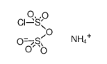 ammonium chloro pyrosulfate Structure