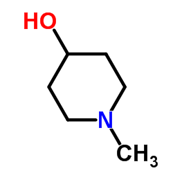 1-Methyl-4-piperidinol Structure