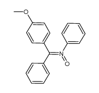 α,N-diphenyl-α-(4-methoxyphenyl) nitrone结构式