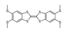 5,5',6,6'-tetrakis(methylthio)-Δ2,2'-bibenzo-1,3-dithiole cation radical Structure