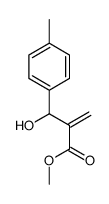 2-(羟基对甲苯甲基)-丙烯酸甲酯结构式