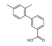 2’,4’-二甲基联苯-3-羧酸结构式