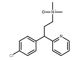 氯苯那敏杂质结构式