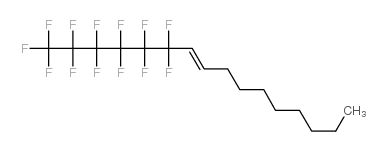 1-全氟己基-1-癸烯结构式