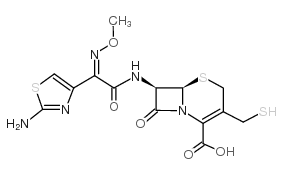 去呋喃甲酰基头孢噻呋结构式
