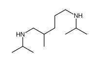 1,5-Pentanediamine, 2-methyl-N,N-bis(1-methylethyl)-结构式