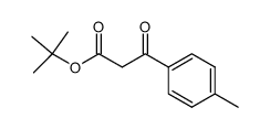 tert-butyl 3-oxo-3-(4-tolyl)propanoate Structure