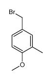 4-(bromomethyl)-1-methoxy-2-methylbenzene结构式