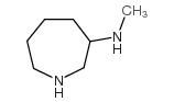 氮杂环庚烷-3-基-甲基-胺结构式