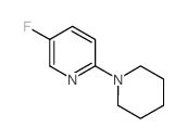 5-氟-2-哌啶基吡啶结构式