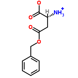 D-天冬氨酸4-苄酯结构式