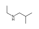 N-乙基-2-甲基-1-丙胺结构式