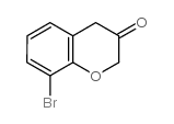 8-BROMOCHROMAN-3-ONE Structure