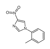 1-(2-methylphenyl)-4-nitroimidazole结构式