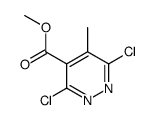 methyl 3,6-dichloro-5-methylpyridazine-4-carboxylate Structure