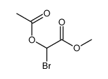 methyl 2-acetyloxy-2-bromoacetate结构式