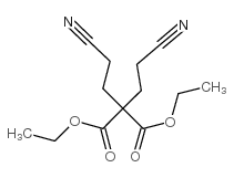 diethyl bis(2-cyanoethyl)malonate Structure