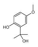 2-(2-羟基丙烷-2-基)-4-甲氧基苯酚结构式