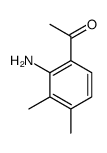 1-(2-氨基-3,4-二甲基苯基)-乙酮结构式