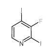 3-氟-2,4-二碘吡啶结构式