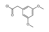 2-(3,5-dimethoxyphenyl)-acetic acid chloride Structure