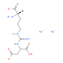 Argininosuccinic Acid Disodium Salt Structure