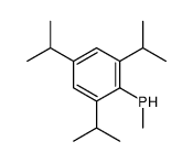 methyl-[2,4,6-tri(propan-2-yl)phenyl]phosphane Structure
