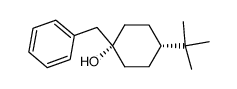 1-Benzyl-cis-4-t-butylcyclohexan-1r-ol Structure