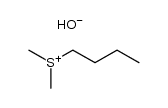 butyl-dimethyl sulfonium , hydroxide结构式