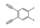 4,5-diiodobenzene-1,2-dicarbonitrile结构式