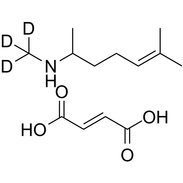 Isometheptene-d3 Maleate Structure