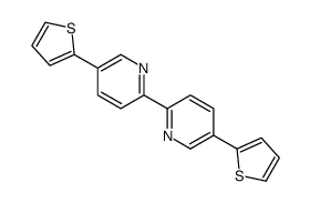 5,5'-(二噻酚-2-基)-2,2'-联吡啶结构式