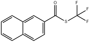 2-萘甲酸三氟甲硫基酯结构式