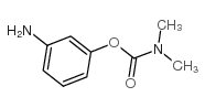 3-氨基苯基二甲基氨基甲酸酯结构式