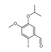 2-iodo-4-methoxy-5-propan-2-yloxybenzaldehyde Structure