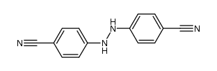 N,N'-bis(4-cyanophenyl)hydrazine Structure