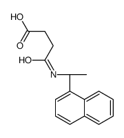 (S)-(-)-n-[1-(1-萘)乙基]琥珀酰胺酸结构式