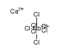 calcium heptachloroniobate(V) Structure
