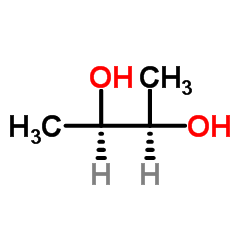 (2R,3R)-(-)-2,3-丁二醇结构式