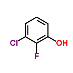 3-Chloro-2-fluorophenol Structure