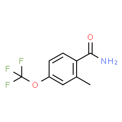 2-Methyl-4-(trifluoromethoxy)benzamide Structure