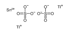 thallium(1+),tin(2+),disulfate结构式