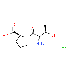 H-Thr-Pro-OH · HCl Structure